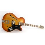 1950s/60s Framus Billy Lorento hollow body electric guitar, made in Germany, ser. no. 69743-X3K;