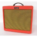 Fender limited edition Texas Red Blues-Junior guitar amplifier, made in Mexico, ser. no. B-412438,
