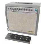 Carlton Pro Series PS100 guitar amplifier, with foot switch