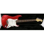 2013 Fender Powered by Roland Stratocaster electric midi guitar, made in USA, ser. no. US13xxxx25;