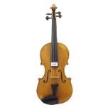 Contemporary violin, 14 1/16", 35.70cm