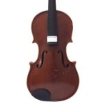 Good early 20th century violin, 14 1/8", 35.90cm