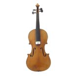 Violin labelled Joseph Guarnerius..., 14 3/16", 36cm