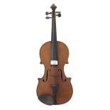 French violin labelled The Carrodus Violin, no. 108, Anno 1888, and bearing the Haynes & Co.