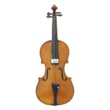 Contemporary violin labelled Antonio Jornini..., 14 1/8", 35.90cm