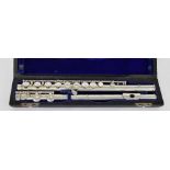 1932 William S. Haynes & Co. Special Model silver concert flute, inscribed 'The Haynes Flute',