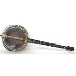 John Grey & Sons 'The Dictator' five string banjo, with 11" skin and 27" scale