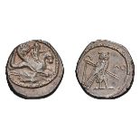 Phoenicia. Tyre. Azemilkos. 349-332 BC. Shekel, 8.86g (12h). Phoenicia, Tyre, Year 10 = 340/339