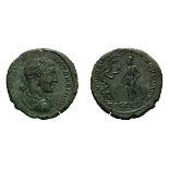 Elagabalus. AE 27, 12.46g (11h). Moesia Inferior, Nicopolis ad Istrum. Obv: AVT [K] M AVPH -