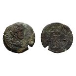 Antoninus Pius. 138-161 AD. AE 29, 12.19gg (12h). Year 4 = 140/1 AD. Bust laureate, draped,