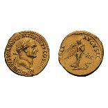 Vespasian. 69-79 AD. Aureus, 7.43g (5h). Lugdunum, 72 AD. Obv: IMP CAES VESPAS AVG P M TR P IIII P P