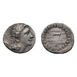 Pontic, Mithradates VI. Tetradrachm, 16.67g (10h). , 120-63 BC. Year 224= 74/73 BC. Obv: Diademed