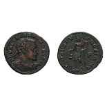 Severus II as Caesar. 305-306 AD. Follis, 9.04g (5h). Trier, . Obv: FL VAL SEVERVS NOB CAES Bust