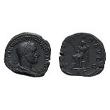 Gordian I Africanus. 238 AD. Sestertius, 20.73g (11h). Rome. Obv: IMP CAES M ANT GORDIANVS AFR AVG