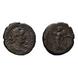 Lot of three coins of Vespasian and one of Domitian, all but the first ex Dattari. (1) Vespasian,