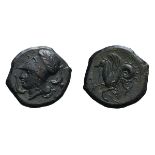 Sicily. Syracuse, Dionysios I.. 405-367 BC. Litra, 6.78g (2h). Sicily, Syracuse, c. 400-390 BC. Obv: