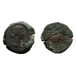 Lot of three bronze drachms of Lucilla, all ex Dattari. (1) AE 32, date unclear (Dattari read Year 8