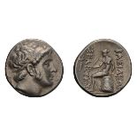 Syria, Seleucus III Soter (Ceraunus). Tetradrachm, 17.08g (11h). , 226-223 BC, Antioch mint. Obv: