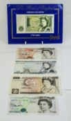 Bank of England Uncirculated Bank Notes ( 5 ) Notes In Total. Value £31 - Please See Photo.