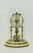 Cresta - German Anniversary Clock, Under a Glass Dome, Nice Looking Anniversary Clock,