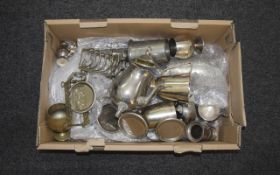 Large Collection Of Silver Plated Ware Good quantity of mixed items to include teapot,