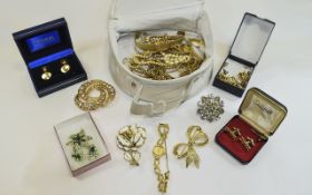 A Collection of Assorted Costume Jewellery.