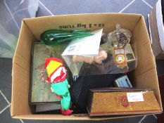 Box of Miscellaneous Comprising diecast, ornaments,