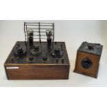 Home Constructed Three Valve Radio, Plug In Coils, Together With 1 Other c1924