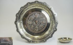 John Round and Son - Impressive 19th Century Designed Silver Plated on Copper - Ornate Harvesters