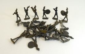 Collection of Old Lead Soldier Figures.