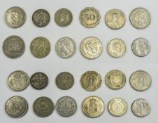 A Coin Album Containing a Collection of European and World Coins, From The 1960's - 1990's.