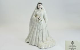 Royal Worcester Figurine ' Her Majesty Q