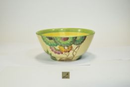 Clarice Cliff Hand Painted Footed Bowl '