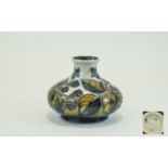 Moorcroft Onion Shaped Tube lined Squat