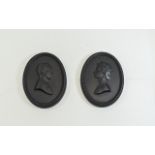 Black Basalt Medallions by Wedgwood Roya