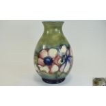 Moorcroft Bulbous Shaped Tube Lined Vase