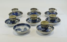 Collection Of Late 18th Early 19thC Blue