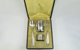 French - Early 20th Century Fine Silver