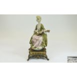 Capodimonte Fine Quality Hand Painted Po