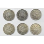 Portugal 100 Escudos Silver Coins. 1/ Po