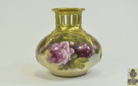 Royal Worcester Hand Painted and Signed