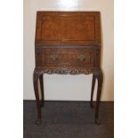 Dark Wood Writing Bureau Late 19th Centu