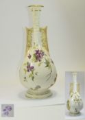 Royal Worcester Hand Painted Large Twin