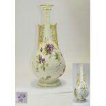 Royal Worcester Hand Painted Large Twin