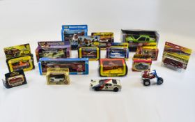 Matchbox Super Kings and Corgi Collection of 16 Boxed Diecast Model Cars. Mostly As New In The Box.