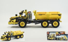 LEGO Construction Box Set; A Lego Technic 8264 Hauler, 2-in-1 model: rebuilds into Flatbed Truck.