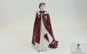 Royal Worcester Figurine ' In Celebration of The Queens 80th Birthday ' 2006. H.M. Queen Elizabeth