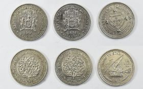 Portugal 100 Escudos Silver Coins. 1/ Portugal 100 Escudos Silver Coin, Commemorative Issue.