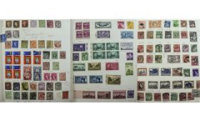 Loose Lever Style Stamp Album To Include A Collection Of Mainly GB & Commonwealth Stamps,