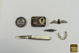 A Collection of Vintage Collectable Items ( 6 ) In Total.